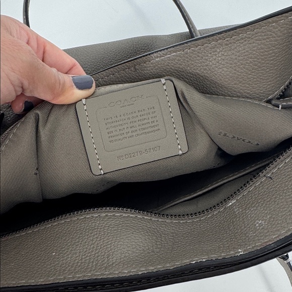 Coach Women’s Gray with a hint of Brown Leather Tote Bag
EUC - Picture 12 of 17